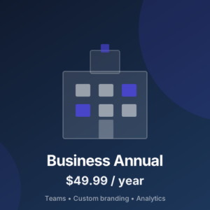 Business eCards — Annual